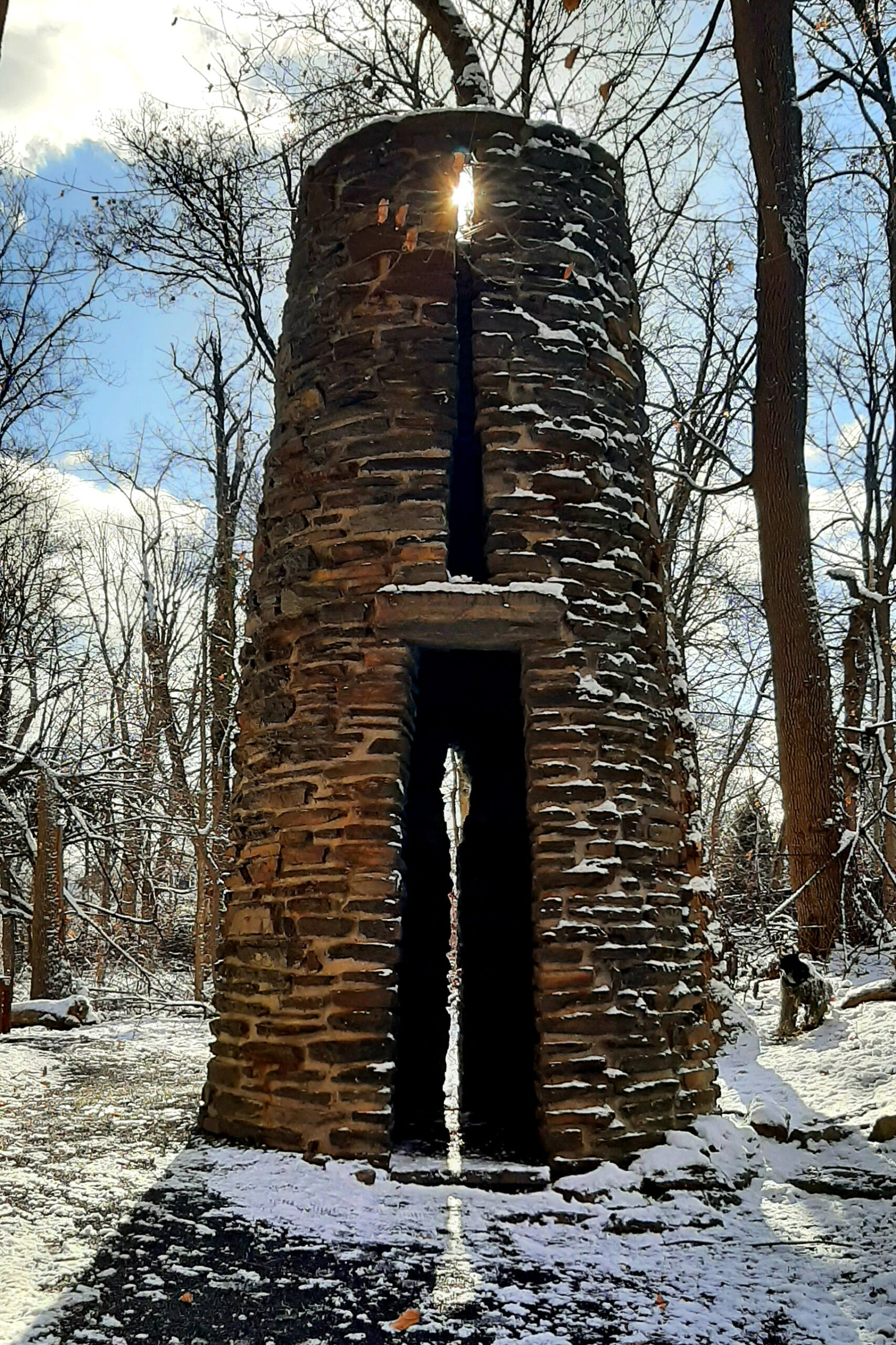 Stone Tower by artist Winifred Lutz