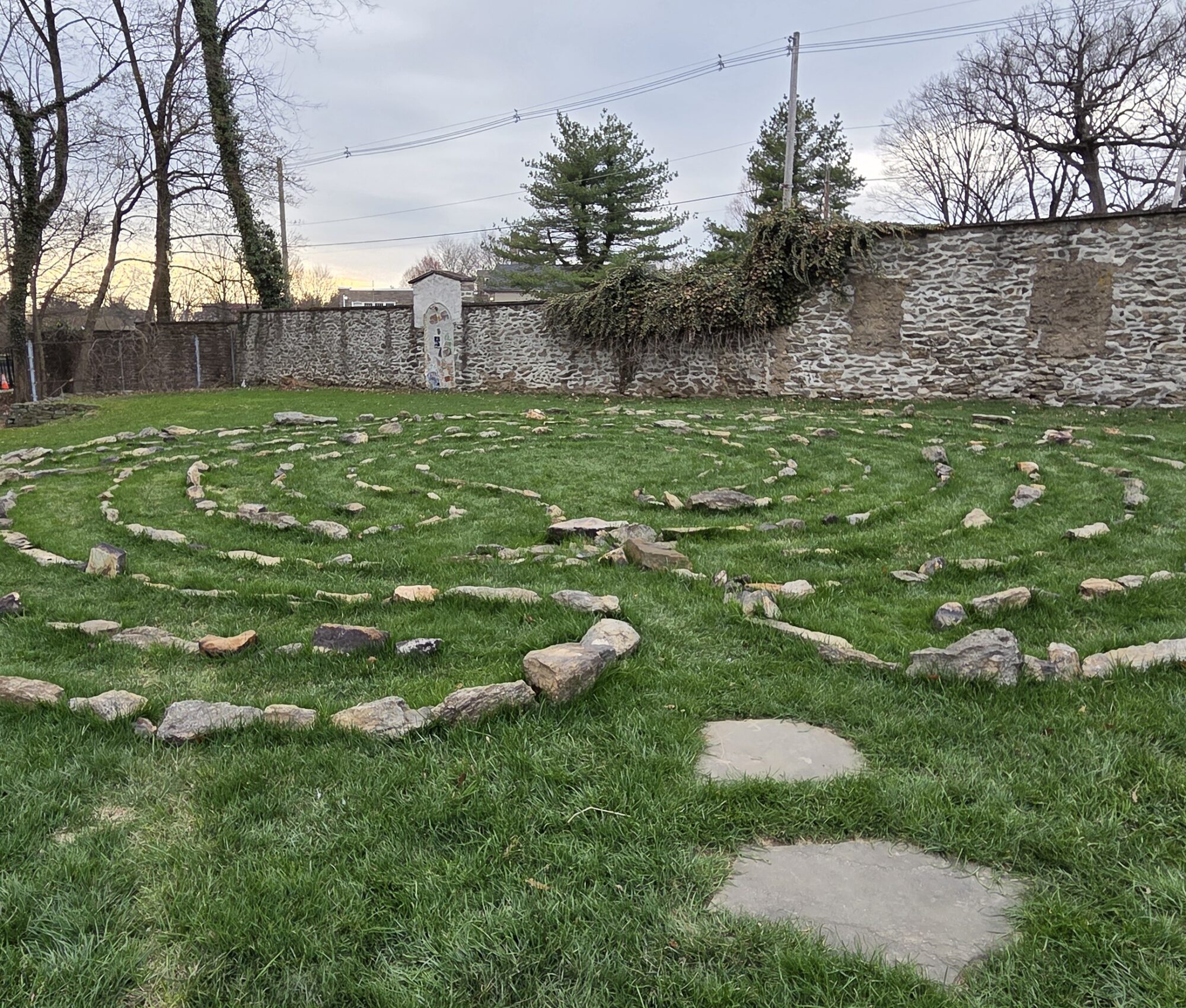 Labyrinth at Abington Art Center
